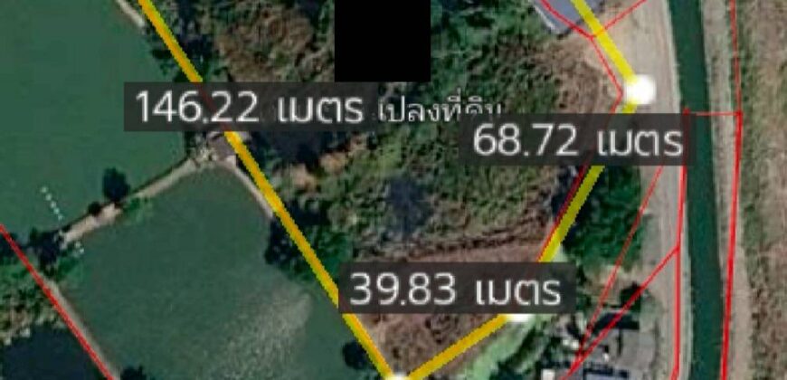 ขายที่ดินผังสีม่วงติดถนน ตำบลบางนาง อำเภอพานทอง ใกล้นิคมอมตะ