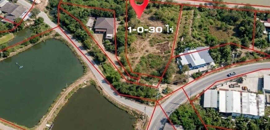 ขายที่ดินทำเลทอง EEC บางเกลือ บางปะกง