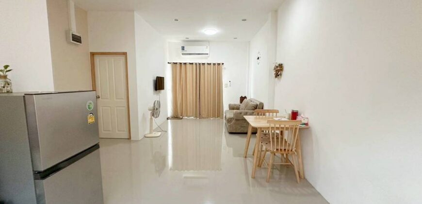 ขายด่วน ทาวน์เฮ้าส์ชั้นเดียว หมู่บ้านเสริมสุข ต.บ้านค้อ อ.เมืองขอนแก่น