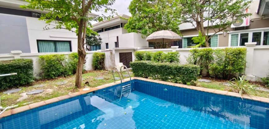 ขายด่วนบ้านเดี่ยวสองชั้น เดอะรอยัล สามมุข วิลล่า บางแสน