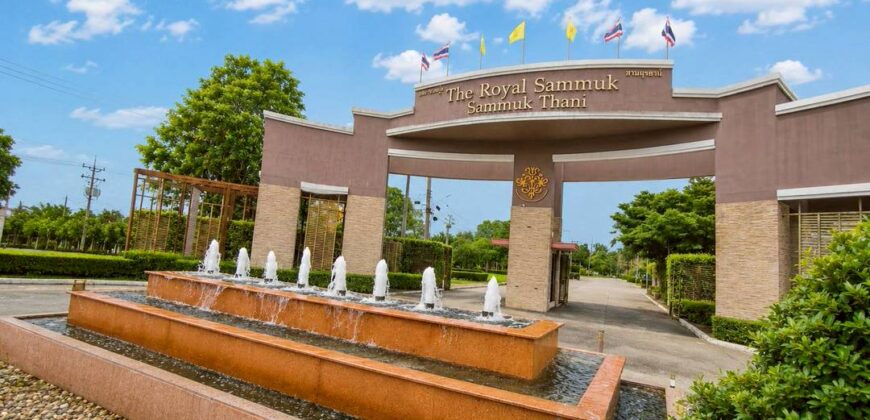 ขายด่วนบ้านเดี่ยวสองชั้น เดอะรอยัล สามมุข วิลล่า บางแสน