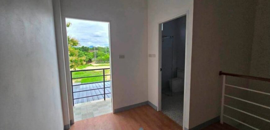 อาคารพาณิชย์ 2 ชั้น สร้างใหม่ เมืองแพร่