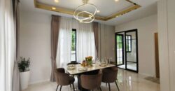 ขายบ้านใหม่มือ 1 บ้านแฝดสไตล์บ้านเดียว Luxury Modern Centro One พานทอง ชลบุรี
