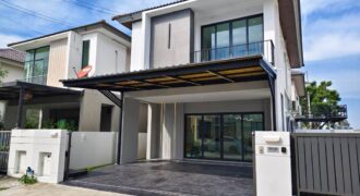 ขายบ้านหลังริม พฤกษาวิลล์ 71/2 แหลมฉบัง-บางละมุง รีโนเวทใหม่ทั้งหลัง