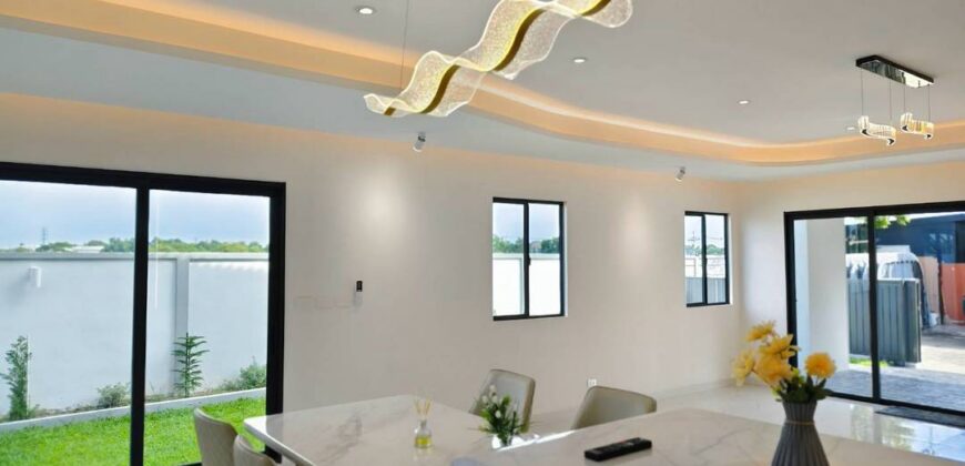 ขายบ้านหลังริม พฤกษาวิลล์ 71/2 แหลมฉบัง-บางละมุง รีโนเวทใหม่ทั้งหลัง